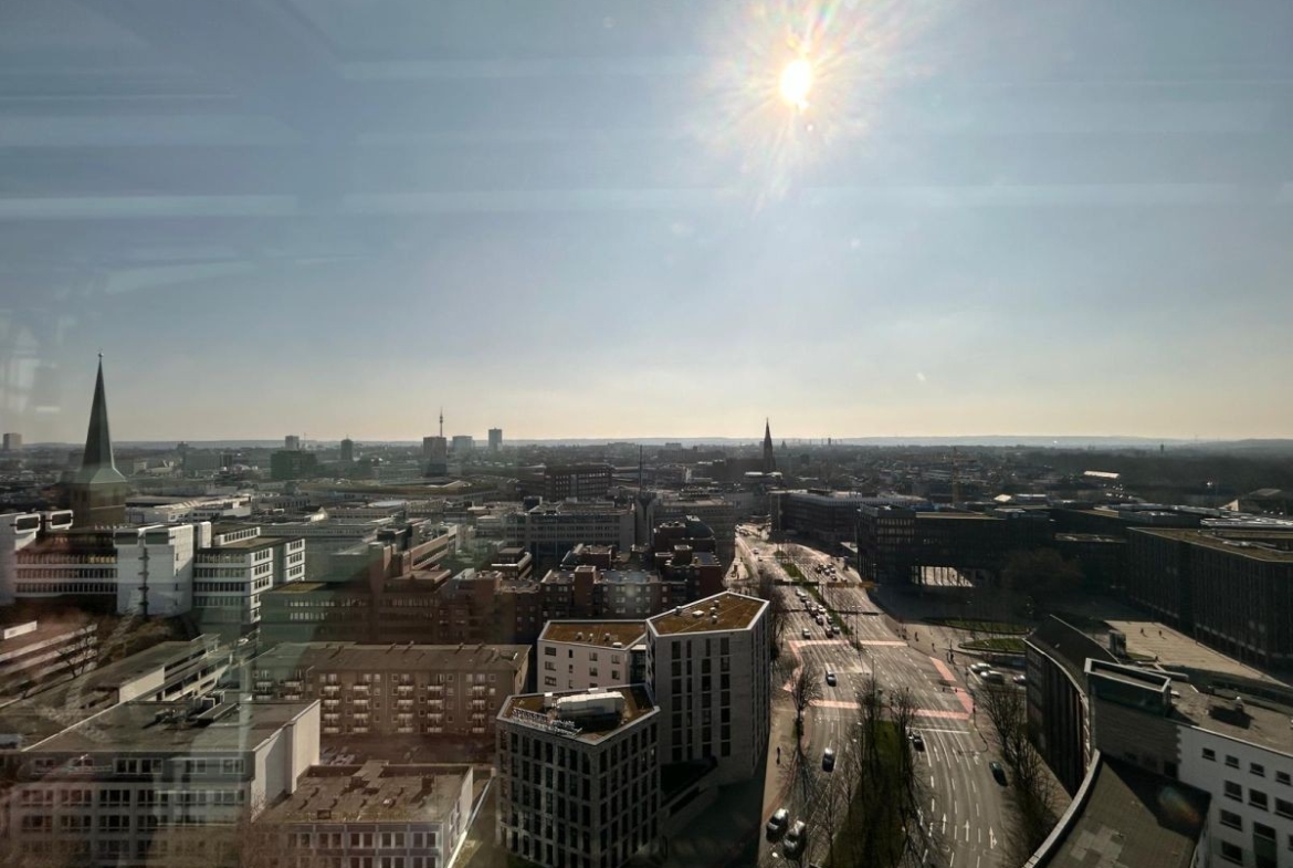 Aussicht aus dem Büro