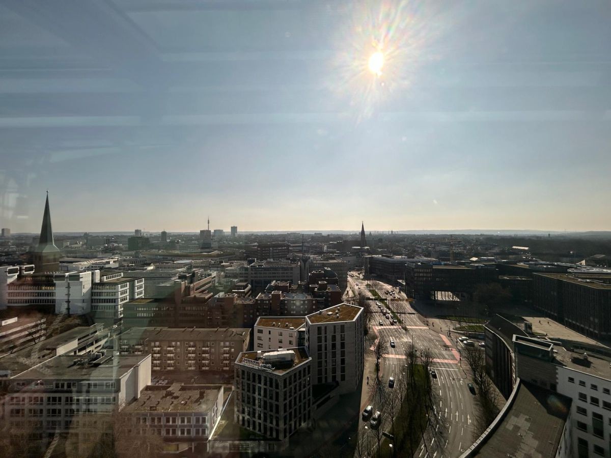 Aussicht aus dem Büro