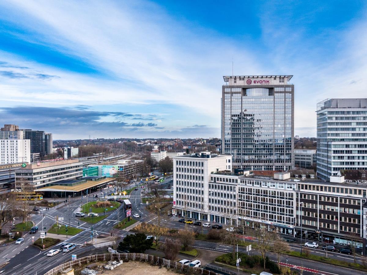 Gebäudeansicht Blick auf den HBF