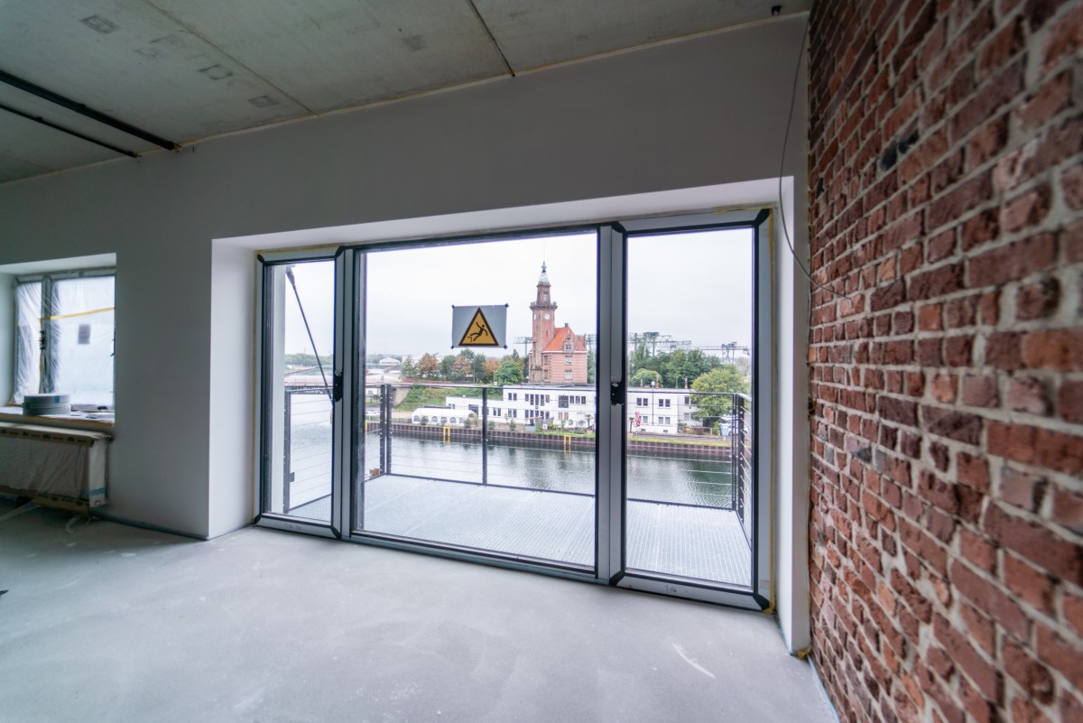 Blick in den Hafen