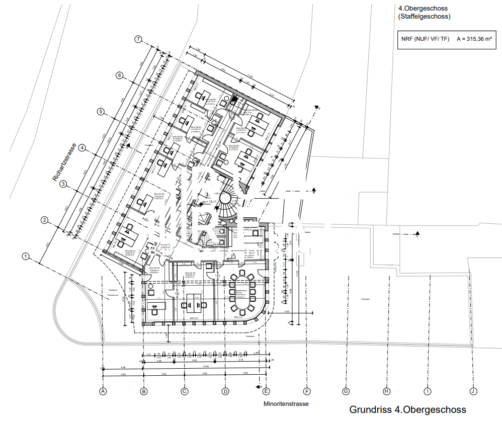 Grundriss 4.OG Grundriss 4.OG