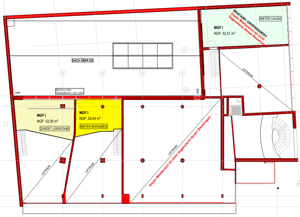 Grundriss Empore