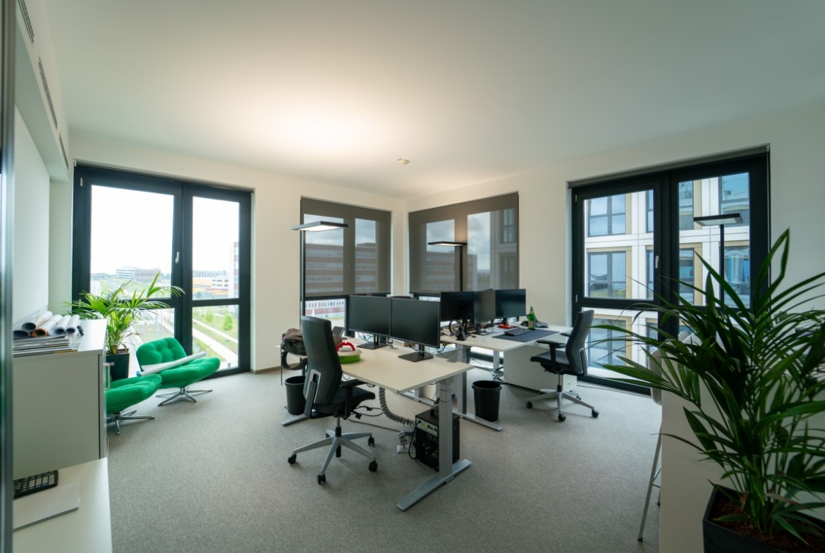 Eckbüro
