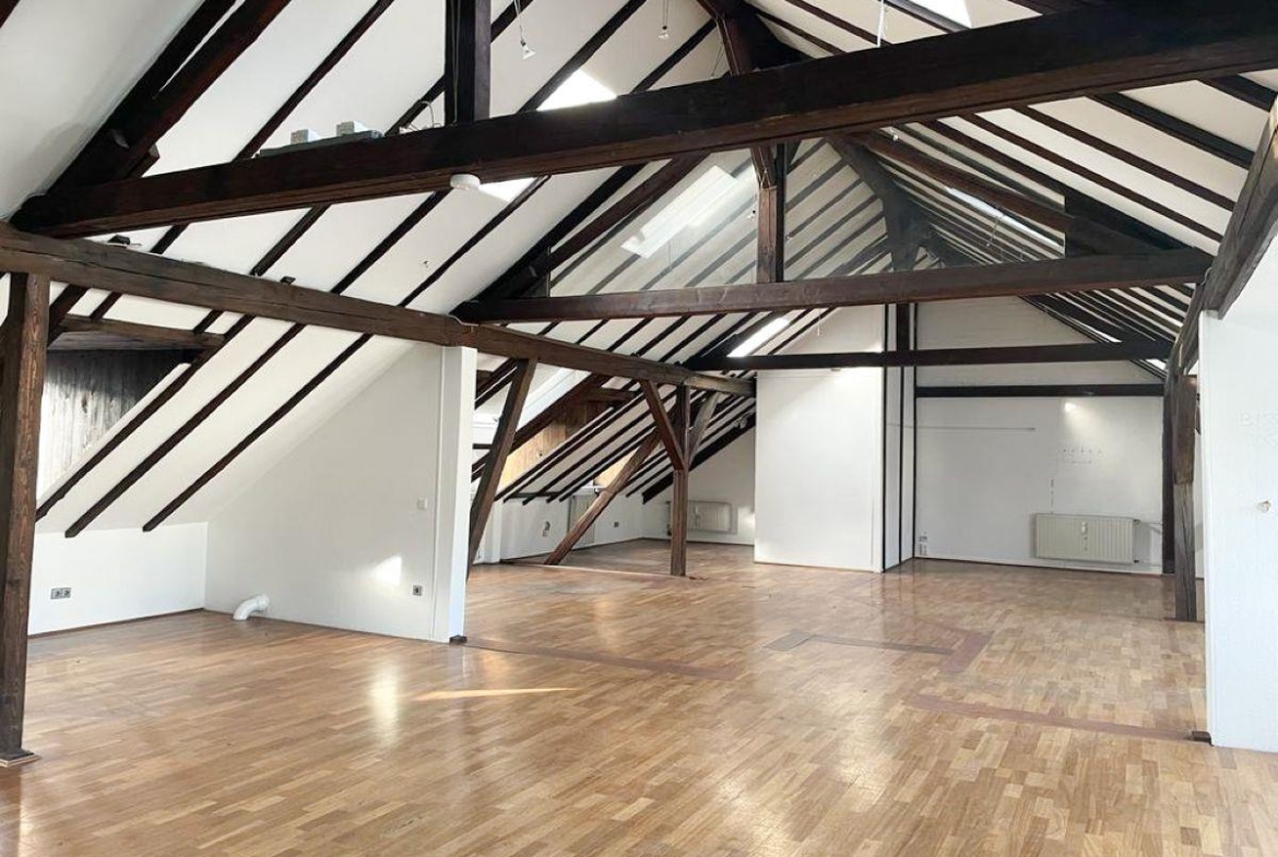 Open Space im Dachgeschoss