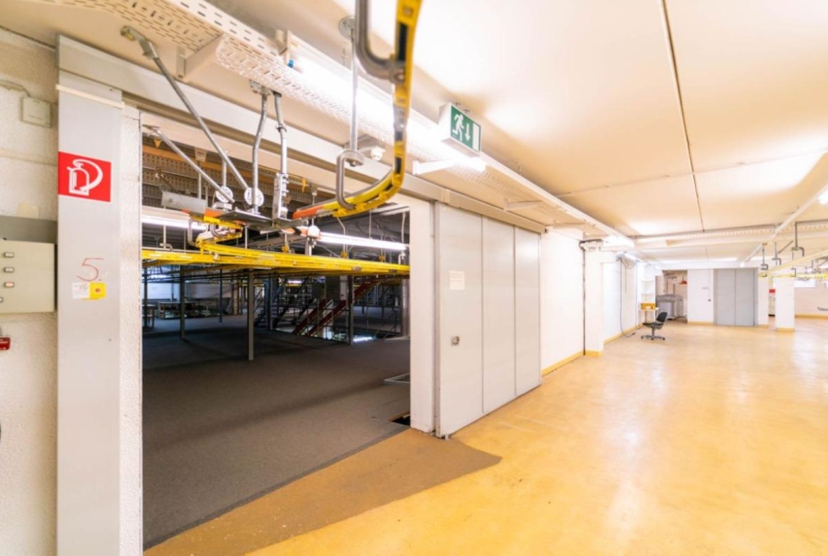 Übergang Hallenabschnitt