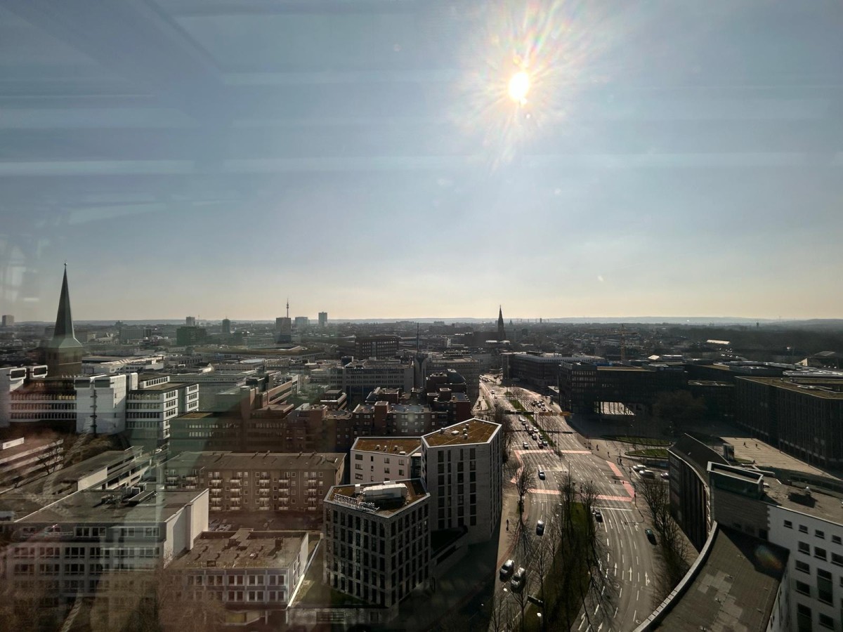 Aussicht aus dem Büro