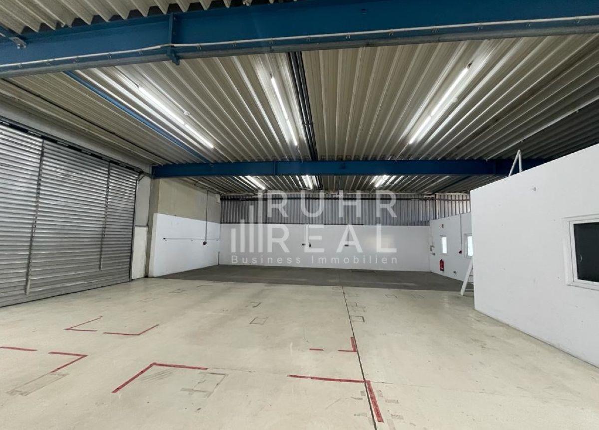 Innenansicht Halle + Tor