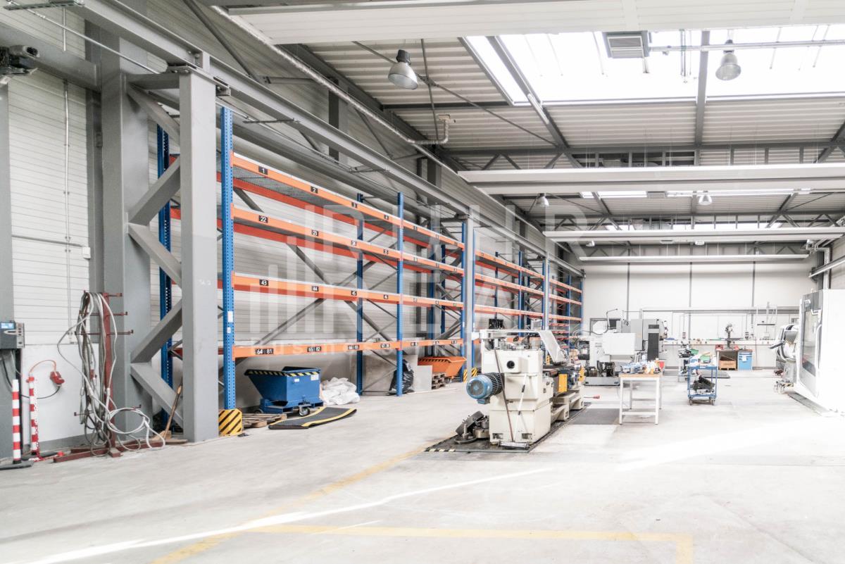 Hallenansicht Muster