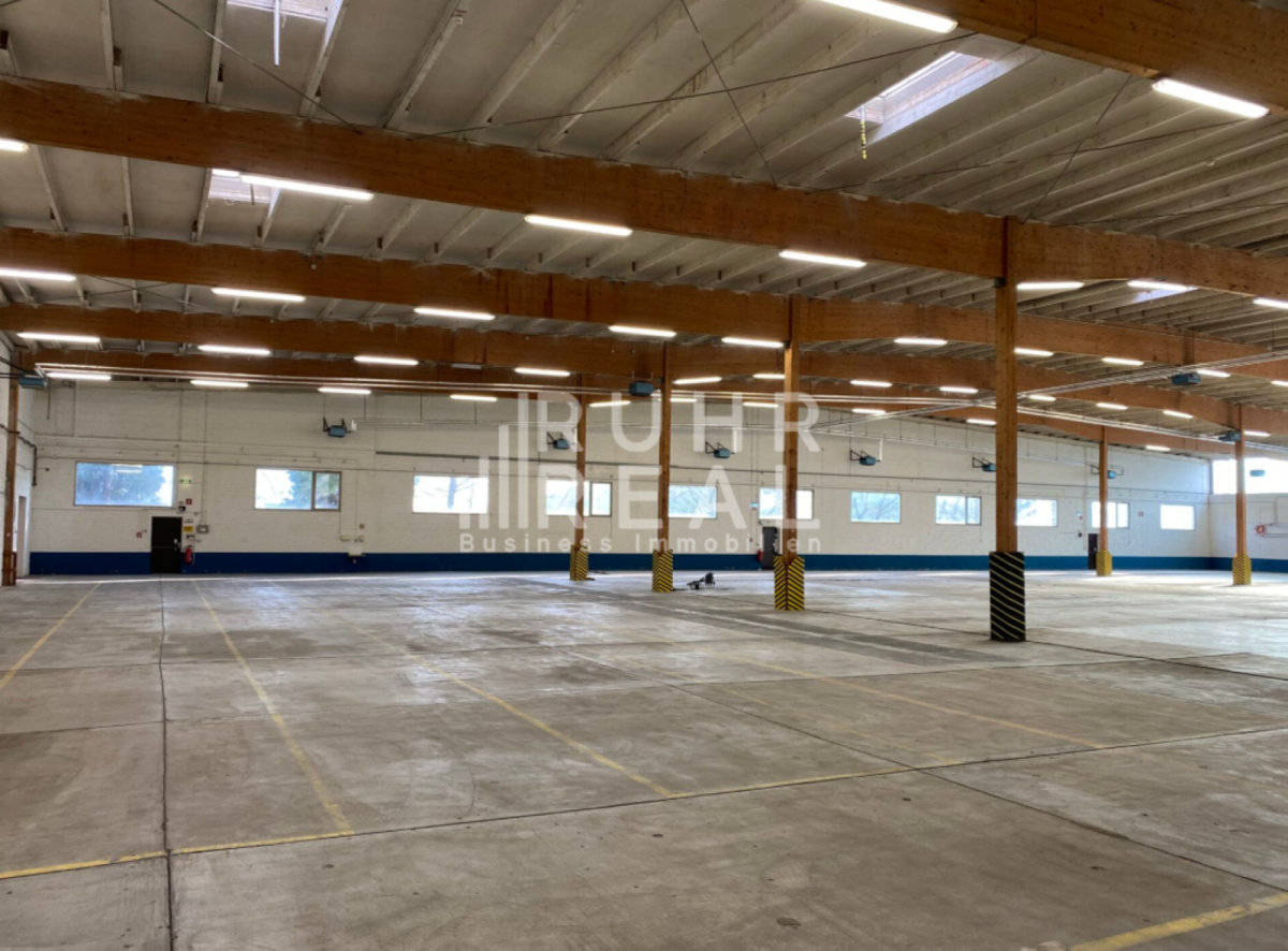 Innenansicht Halle Innenansicht Halle