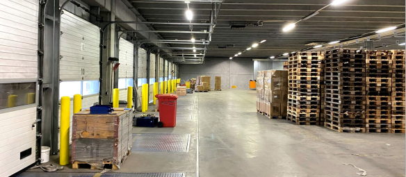Lagerfläche Innenansicht
