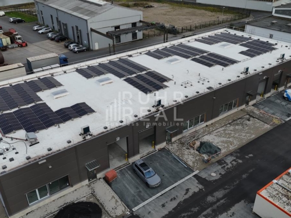 Drohnenansicht Halle B