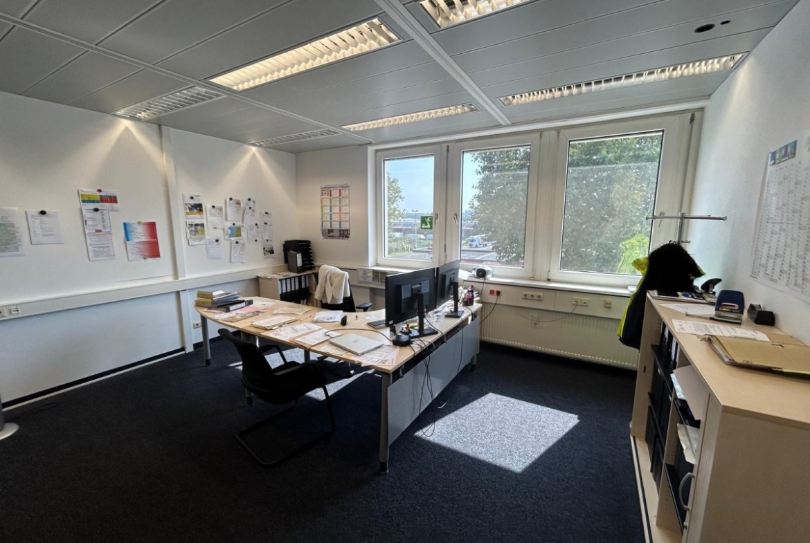Eckbüroansicht