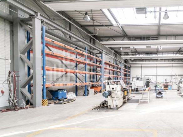 Hallenansicht Muster