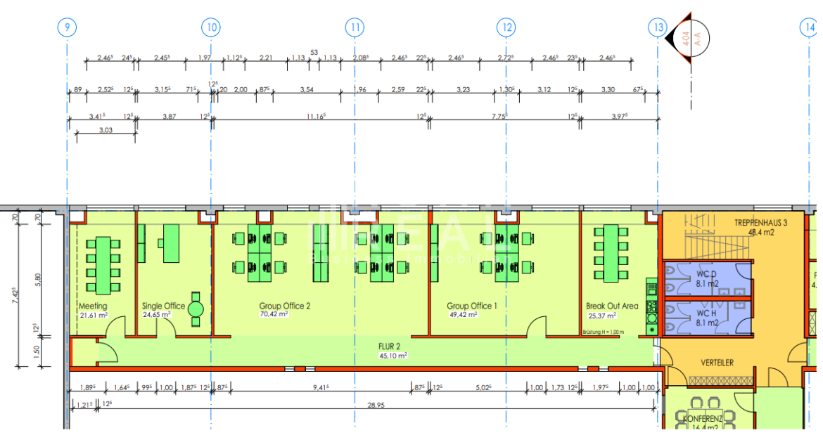 Grundriss Haus 41a, 2.OG