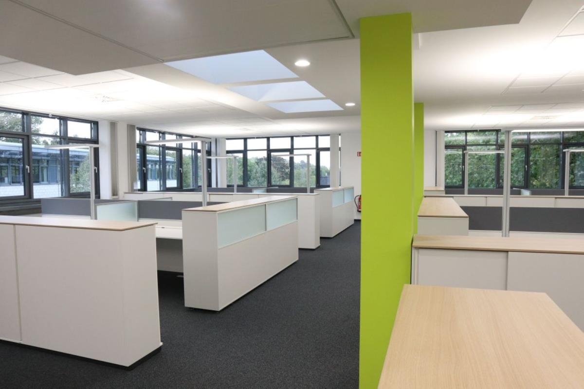 Ansicht Bürofläche Ansicht Bürofläche