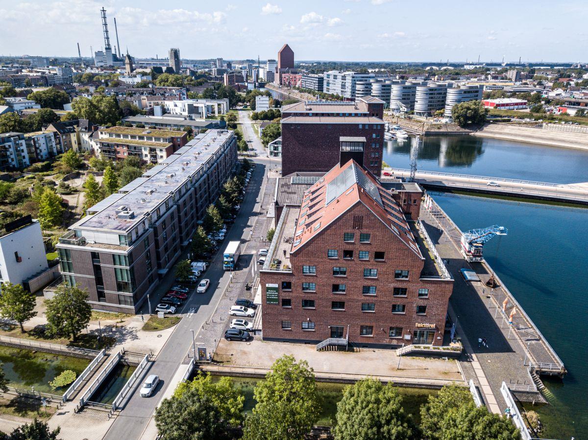 Vogelperspektive Innenhafen Vogelperspektive Innenhafen
