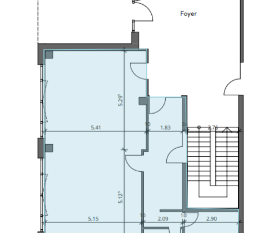 Grundriss Hausnr. 164 EG