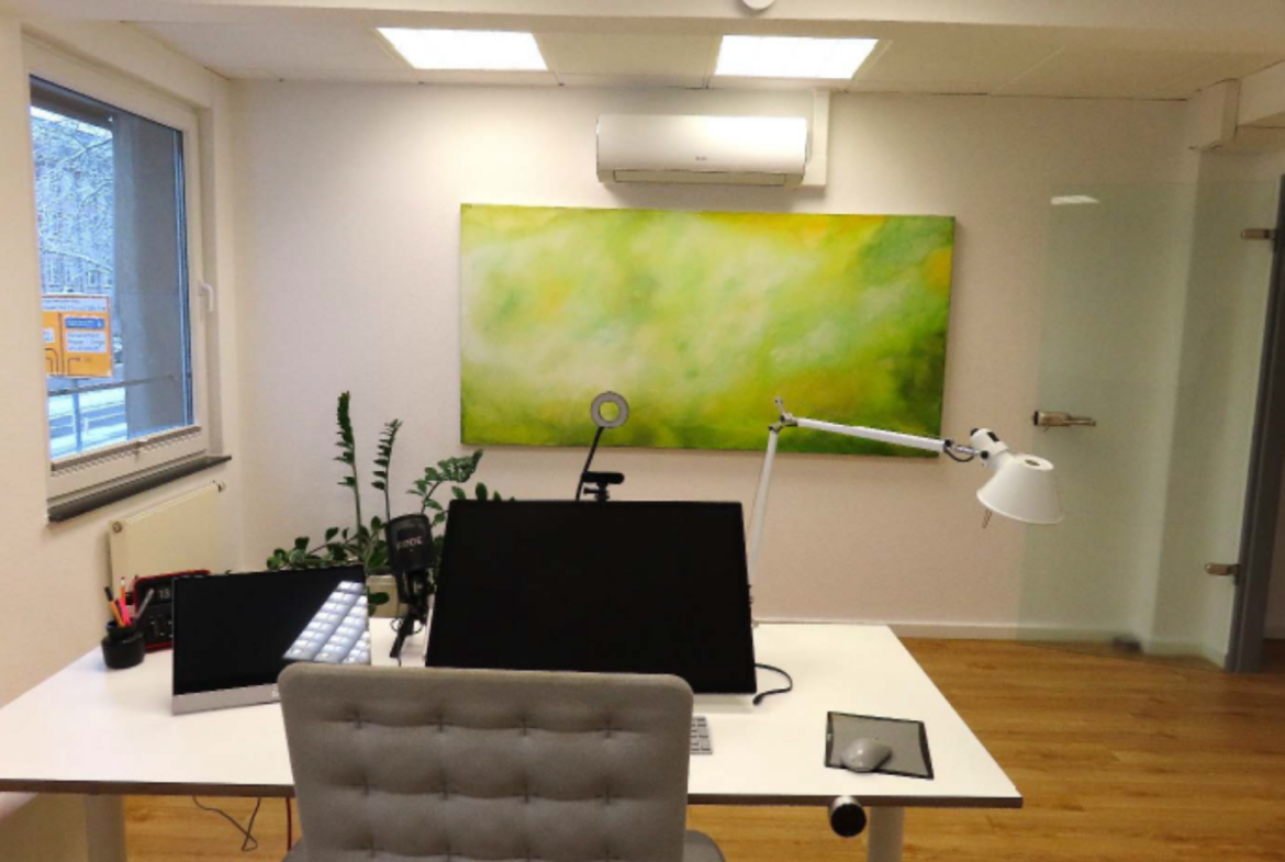 Büro mit Klima