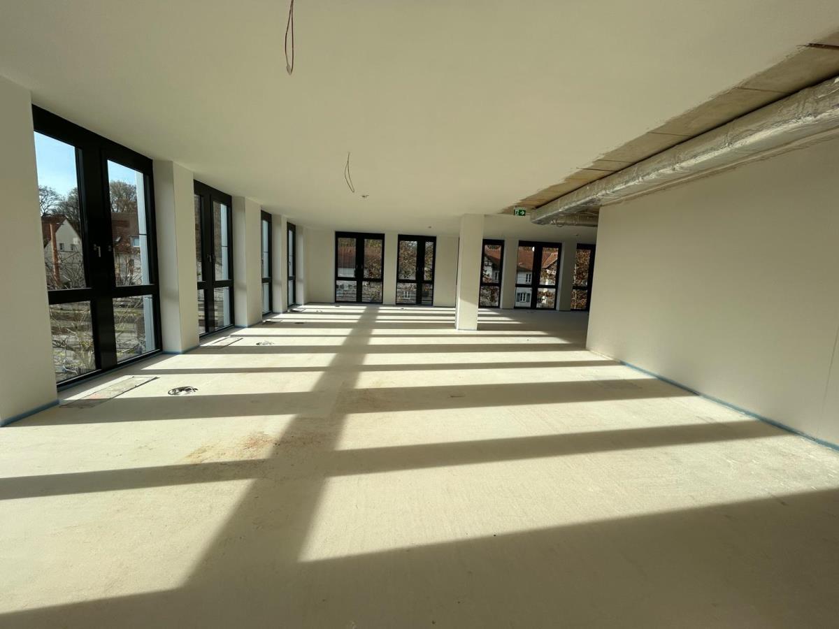 Büroansicht Rohbau Büroansicht Rohbau