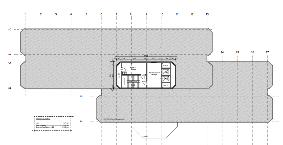 Grundriss 3. OG Grundriss 3. OG