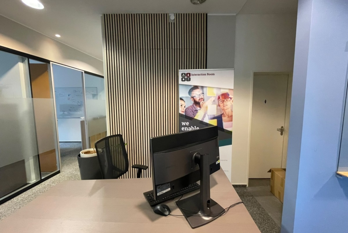 Büroansicht im Eingangsbereich