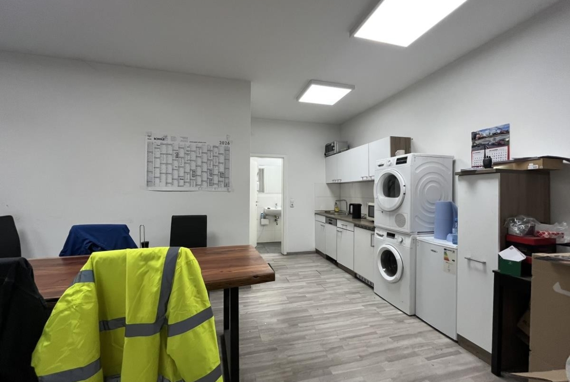 Büro mit Küche