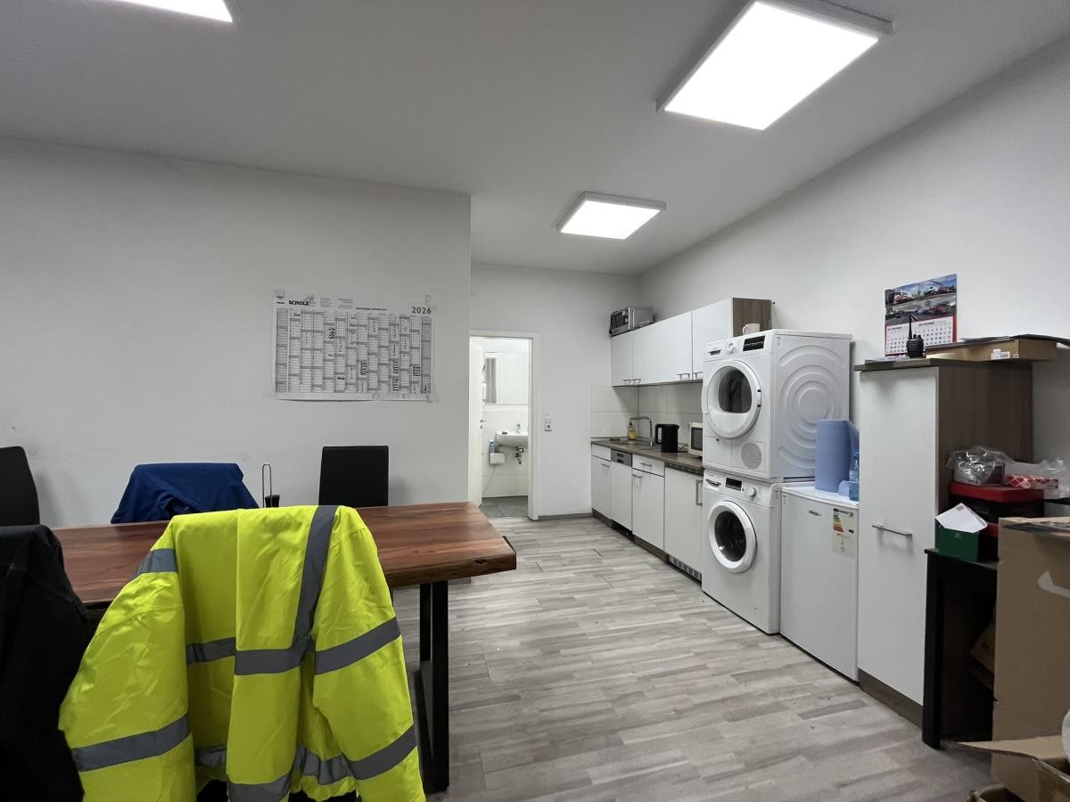 Büro mit Küche