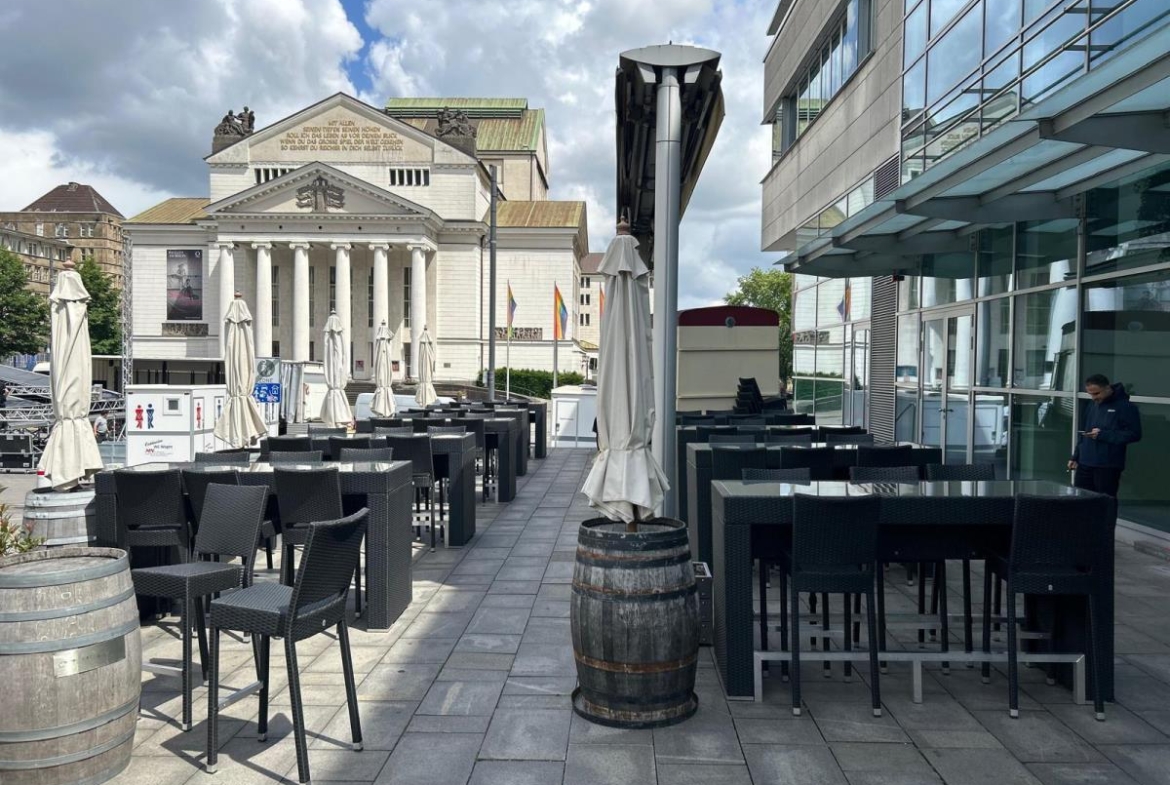 Terrasse "Schwebende Gärten"