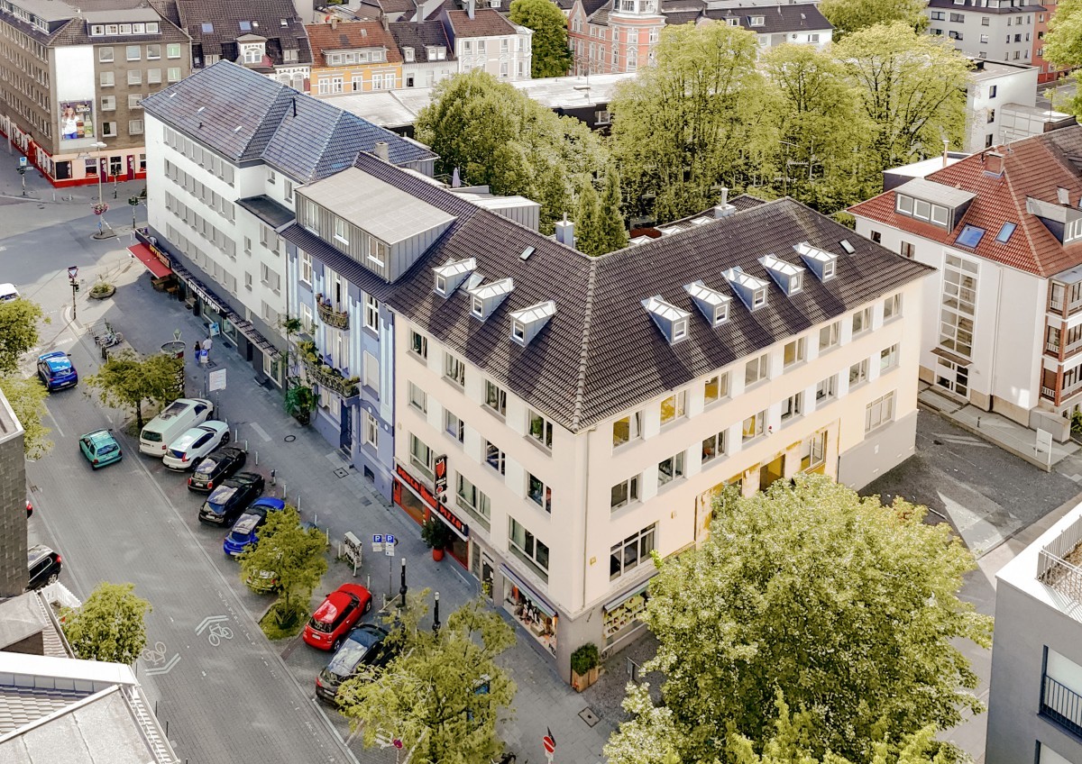 Gebäude Vogelperspektive Gebäude Vogelperspektive